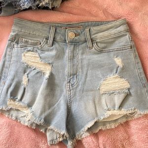 High rise cut off short